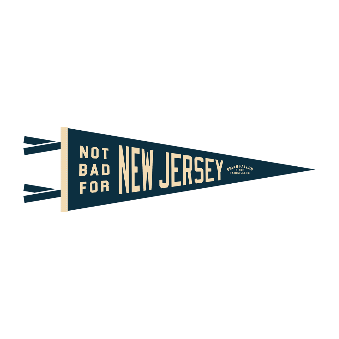 Oxford Pennant New Jersey Navy Pennant - Pennant